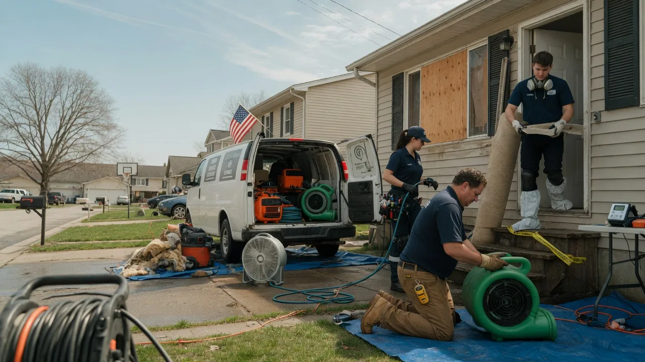 Water Damage Restoration in Minnesota Lake, MN near me